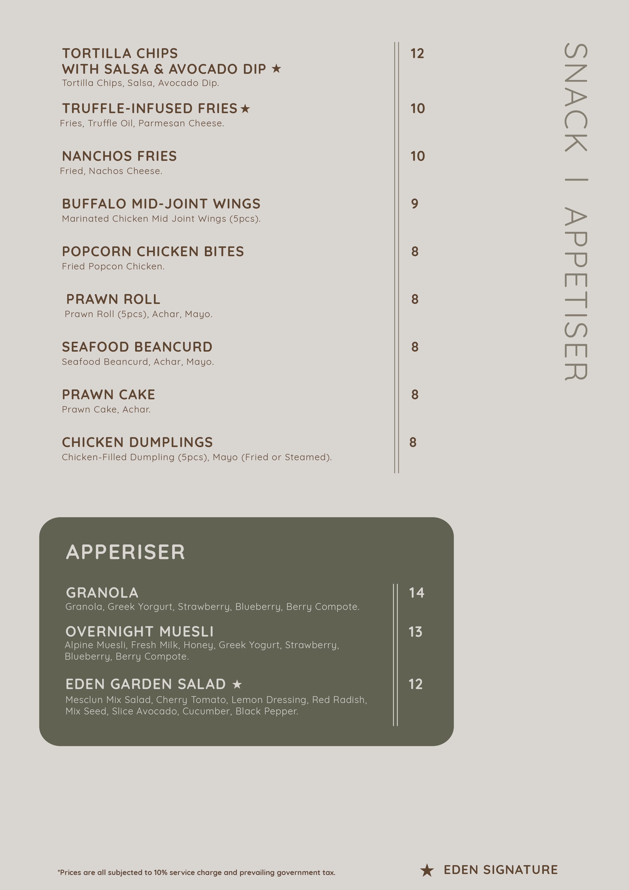 Eden Menu Page 6