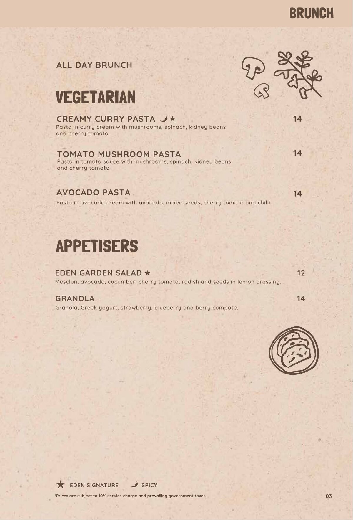 EDEN Chinese Garden Menu page 4